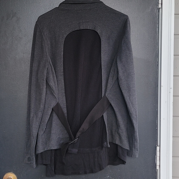 Cabi $178 Love Carol Collection Black Gray Mesh Jacket M - Picture 11 of 13